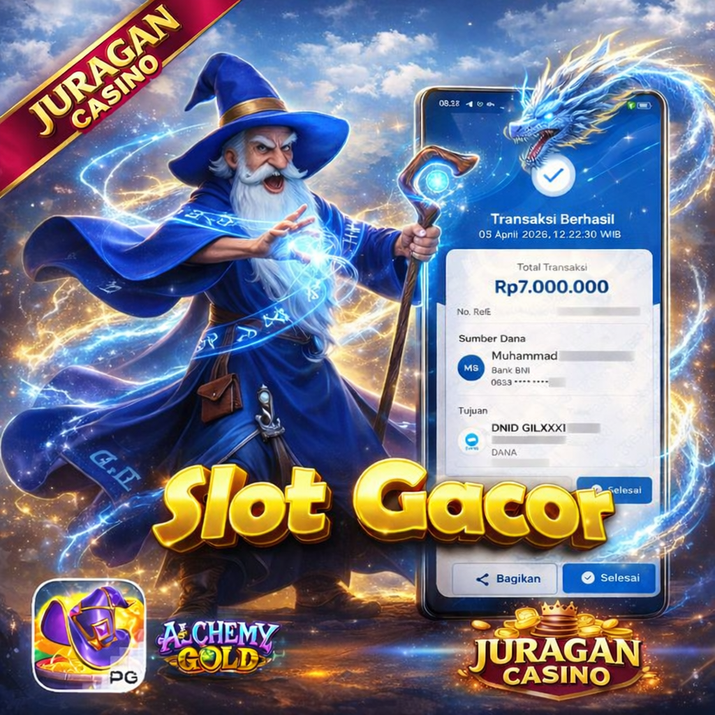 BUKTI JACKPOT JURAGAN CASINO 05 APRIL 2026