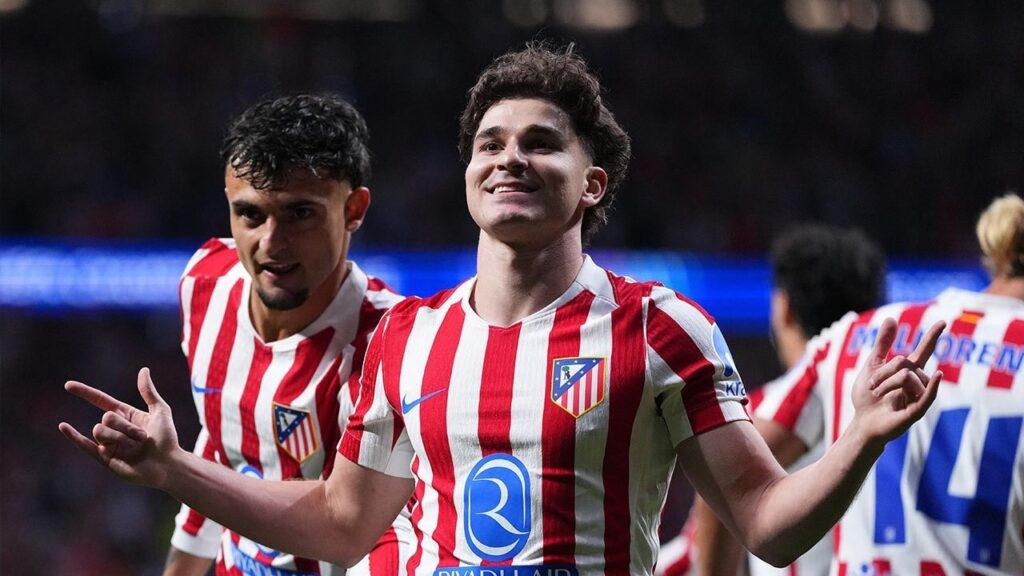 penyerang Atletico Madrid, Julian Alvarez