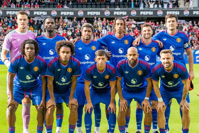 Starting XI Manchester United