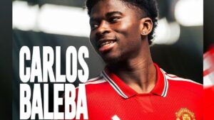 Carlos Baleba gabung Manchester United di awal musim 2026-27