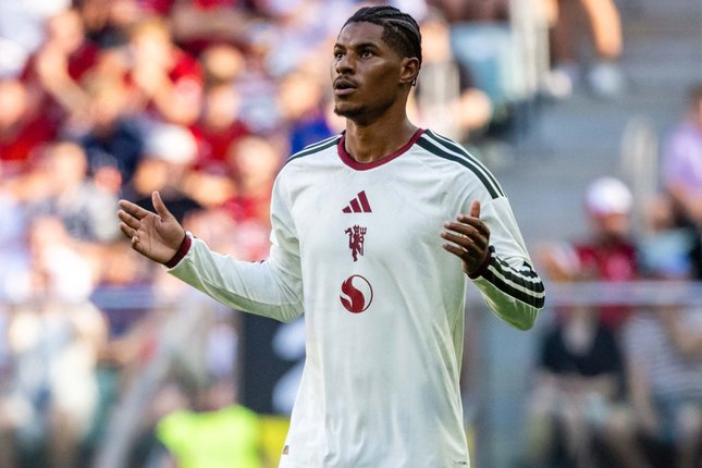 Marcus Rashford beraksi lagi bersama Manchester United